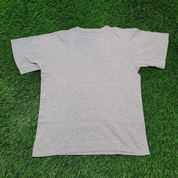 Vintage 80s Champion Script Logo T-Shirt Womens M/L Cropped Baby Tee - Picture 4 of 4